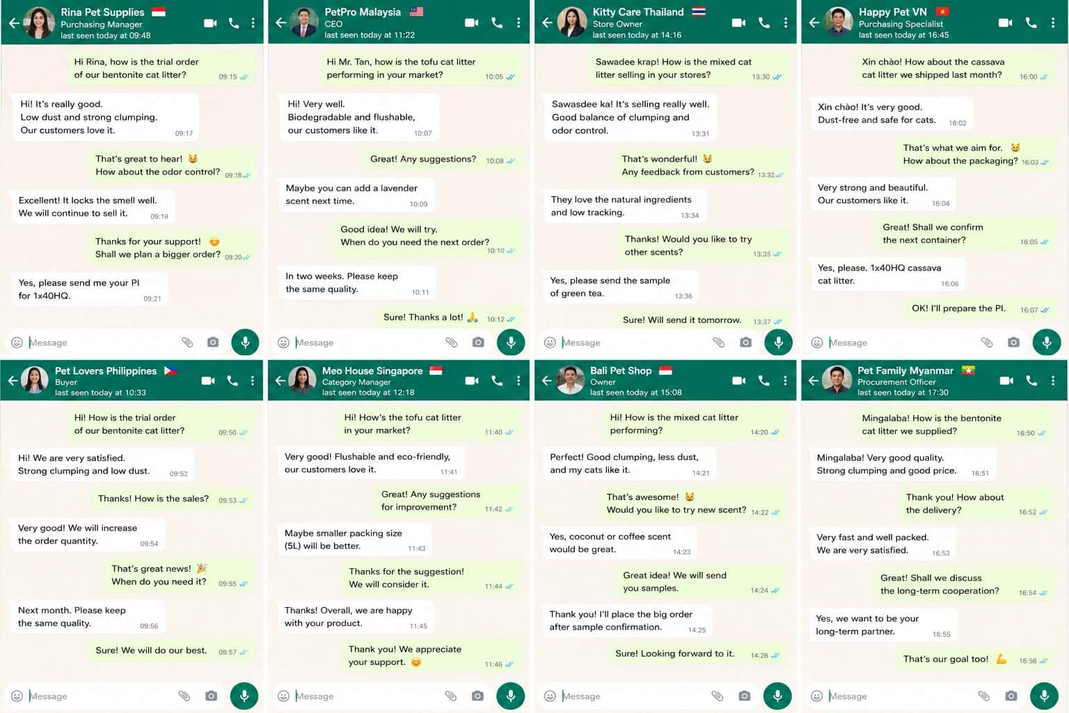 What customers say